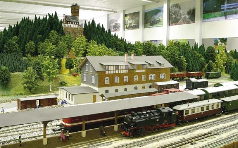 Model krušnohorské železnice / Cranzahl | -