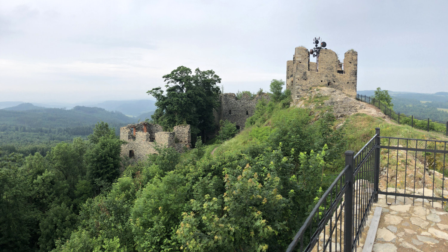 Zřícenina hradu Andělská Hora | Krušnohorci