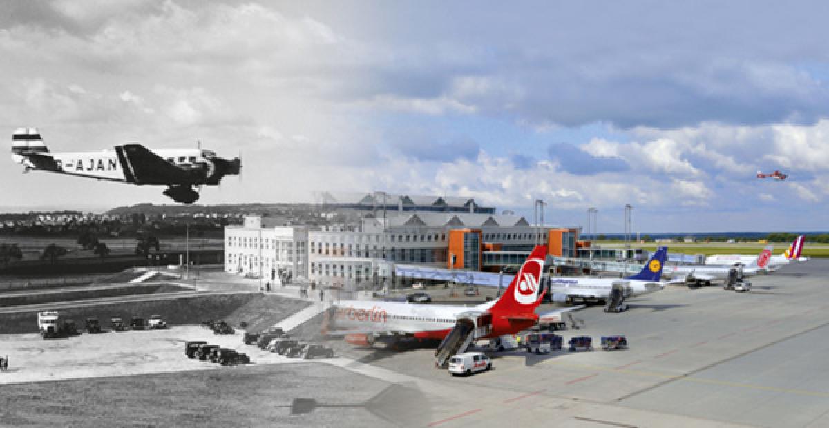 80 let letiště Drážďany