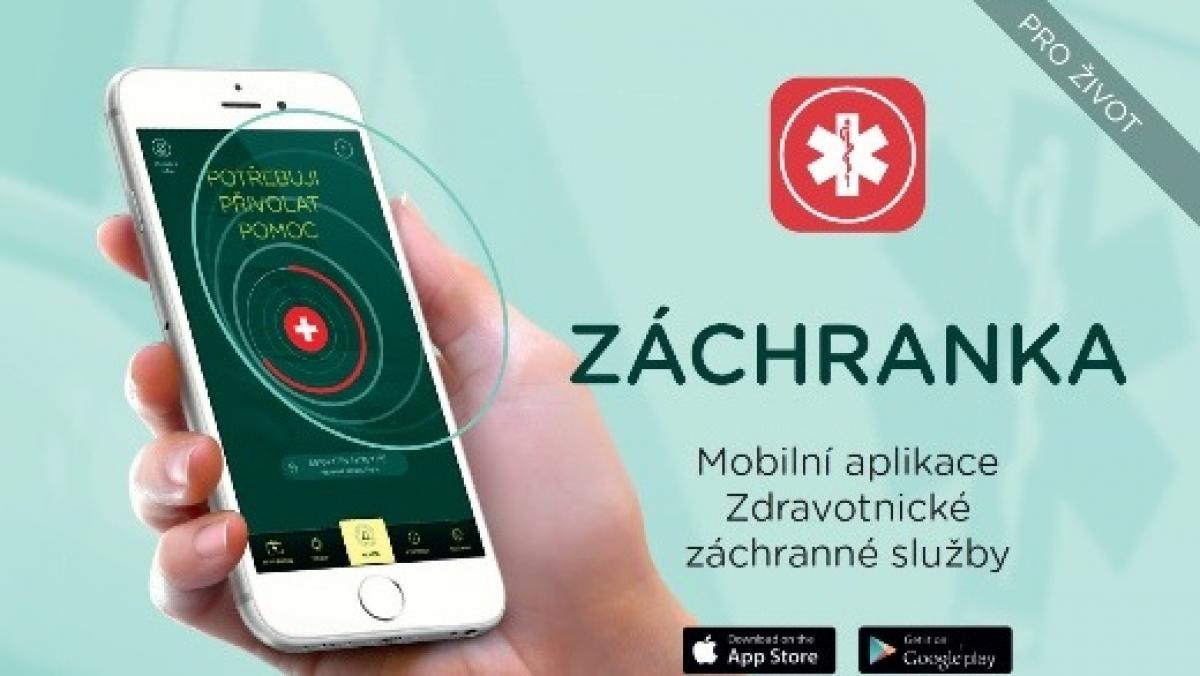 Nová mobilní aplikace ZÁCHRANKA pomůže lokalizovat místo nehody